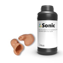 Sonic Hard ITE (in-the-ear hearing aid) Material